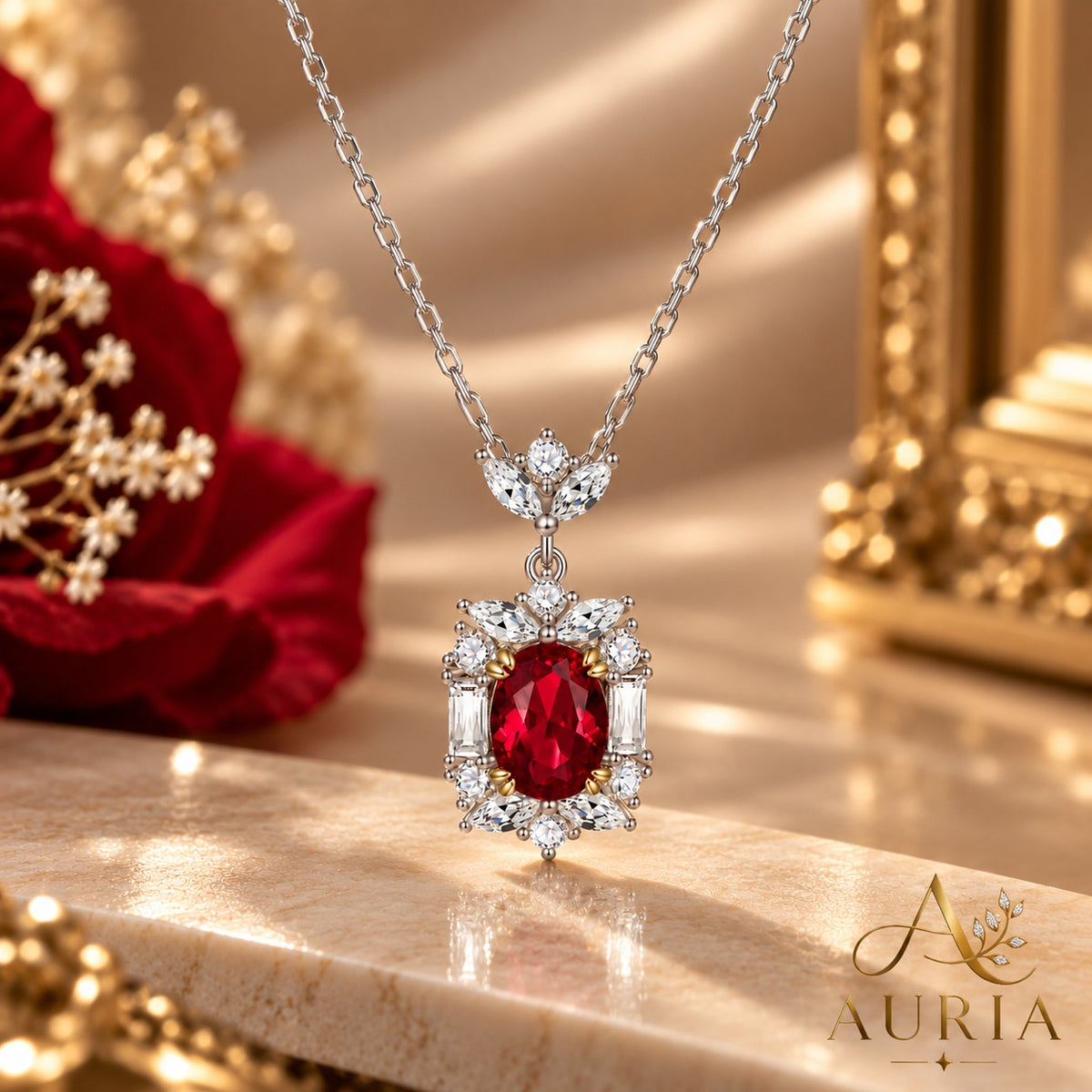 Royal Ruby Elegance Set