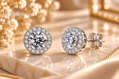 Celeste Halo Jewelry Set