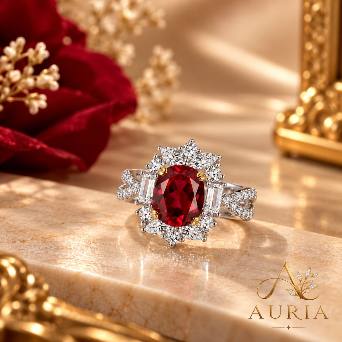 Royal Ruby Elegance Set