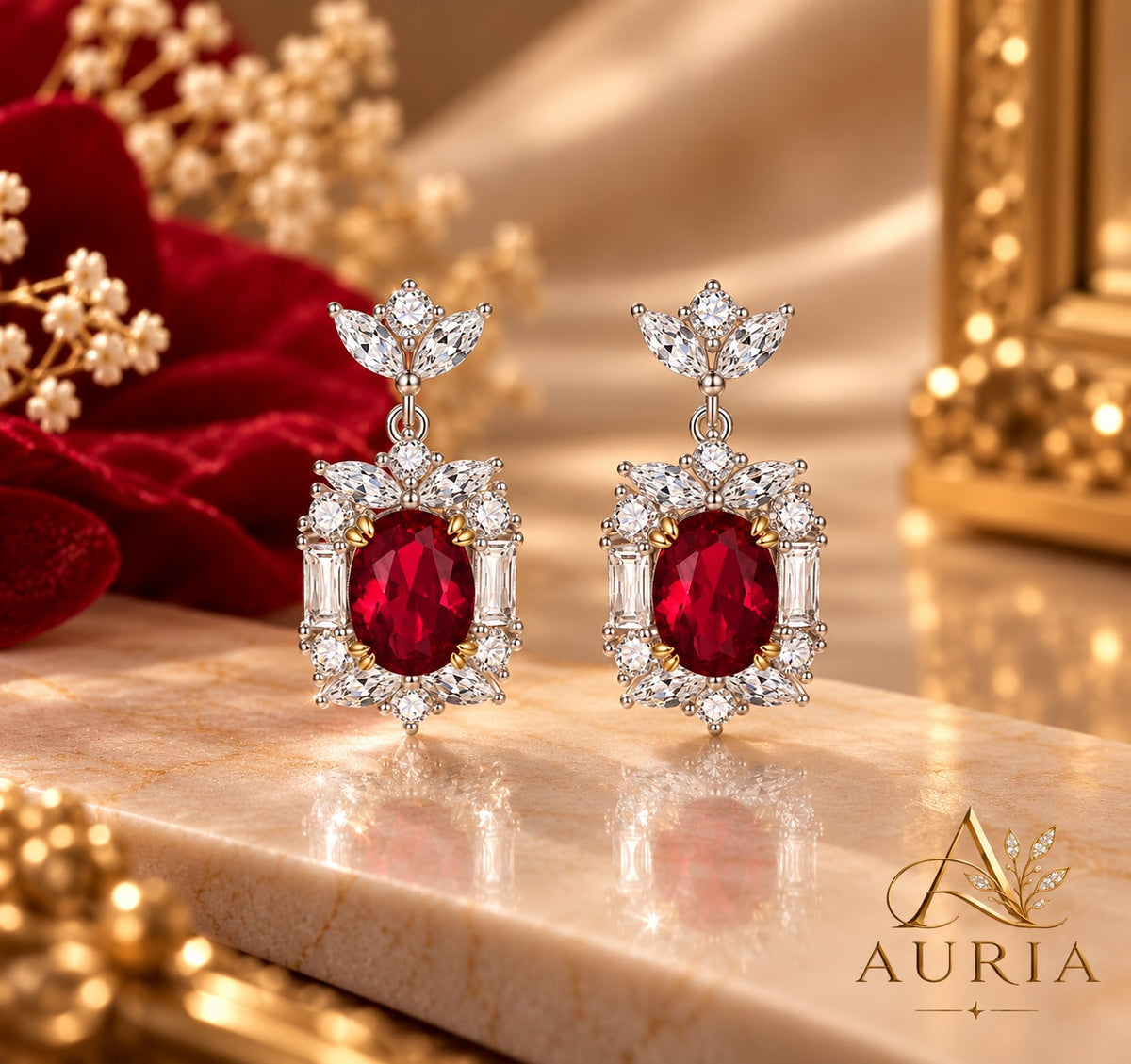 Royal Ruby Elegance Set