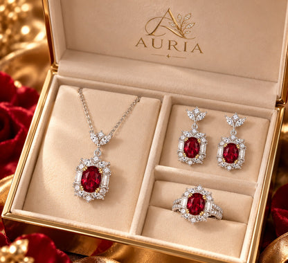 Royal Ruby Elegance Set